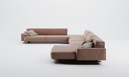 Nowoczesna sofa modułowa MAXXO – ,,lewitująca’’ bryła architektoniczna